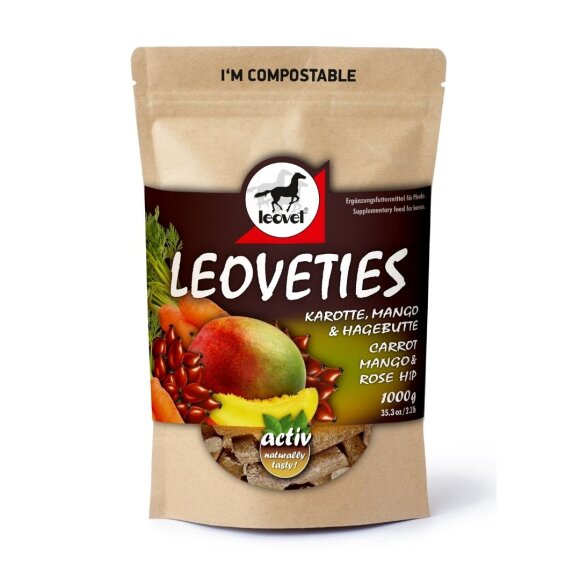 Leovet - Gulerod/mango/hyben 1 kg