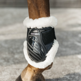 Kentucky horsewear - Vegan sheepskin young  horse fetlock boots