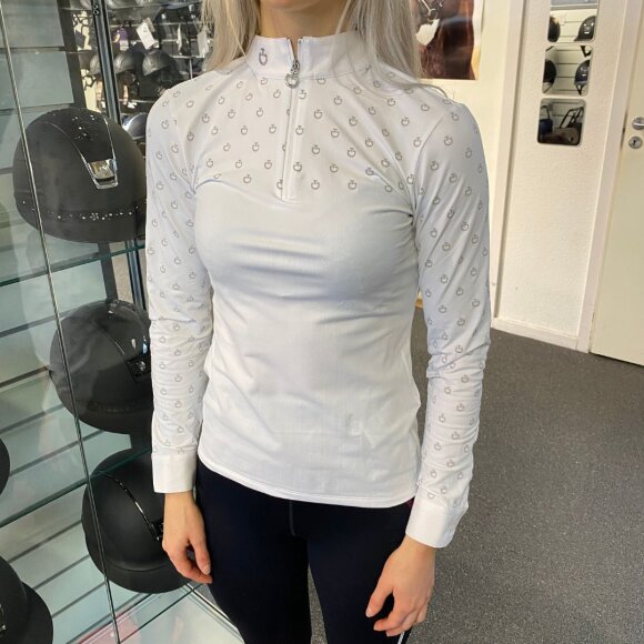 Cavalleria Toscana - Mini CT print børne stævne bluse Cavalleria Toscana - Mini CT print børne stævne bluse