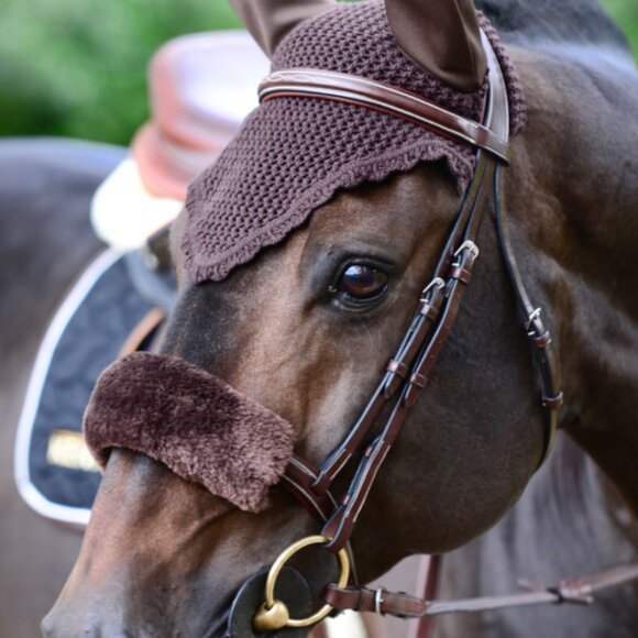 Kentucky horsewear - Sheepskin noseband cover