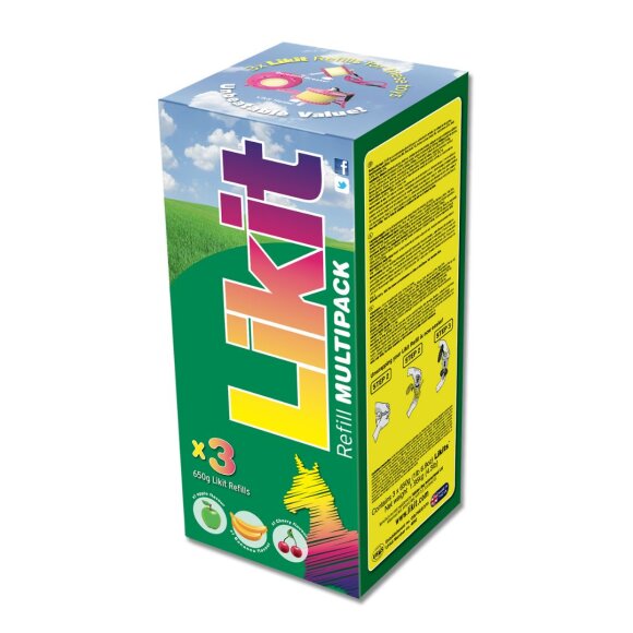 Likit - Multipack sliksten 3 x 650 g