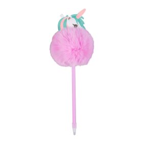 Equipage - Unicorn pom pom pen