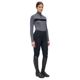 Cavalleria Toscana - Tech wool half zip turtleneck