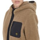 Equestro - Teddy full zip jacket with hood