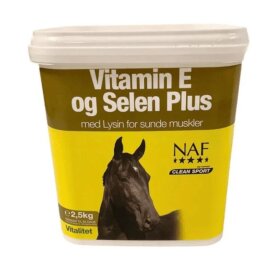 NAF - Vitamin E og selen Plus 2,5 kg 