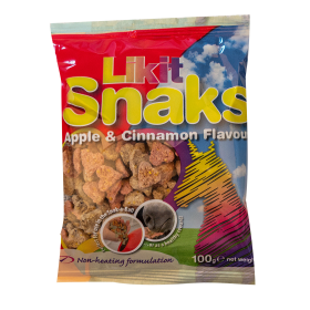 Likit - Snacks æble og kanel 100g