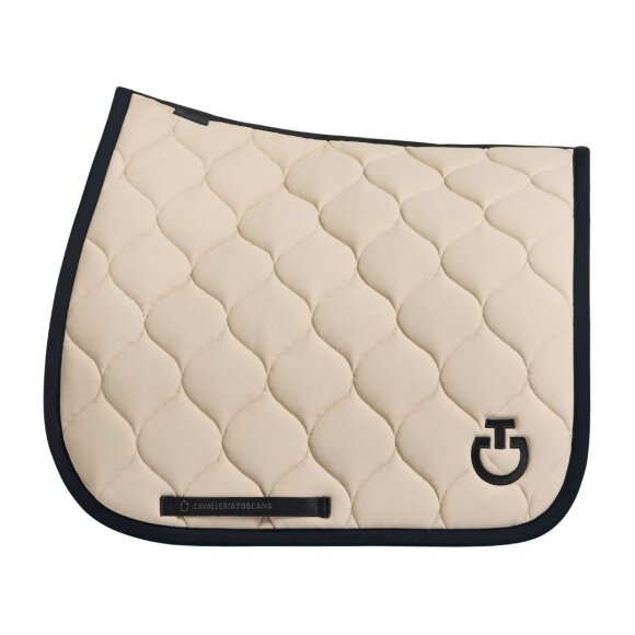 Cavalleria Toscana - New circular quilted dressur underlag Cavalleria Toscana - New circular quilted dressur underlag