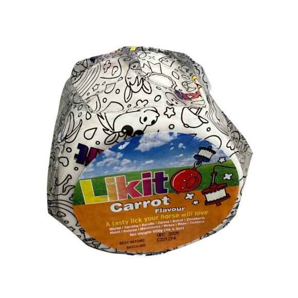 Likit - Sliksten - gulerod 625 g 