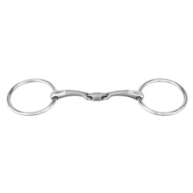 Sprenger - Satinox loose ring 3 delt snaffle bid 12mm