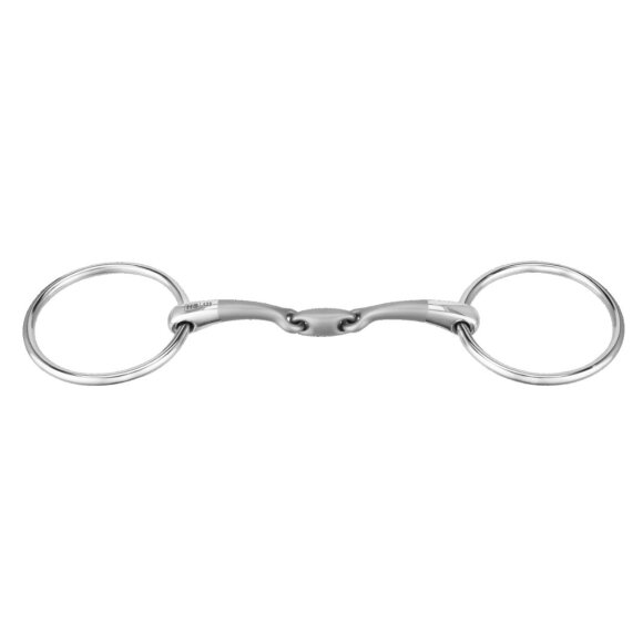 Sprenger - Satinox loose ring 3 delt snaffle bid 12mm