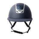 Horze - Arix II ridehjelm m/navy krystaller Horze - Arix II ridehjelm m/navy krystaller