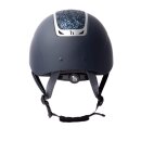 Horze - Arix II ridehjelm m/navy krystaller Horze - Arix II ridehjelm m/navy krystaller