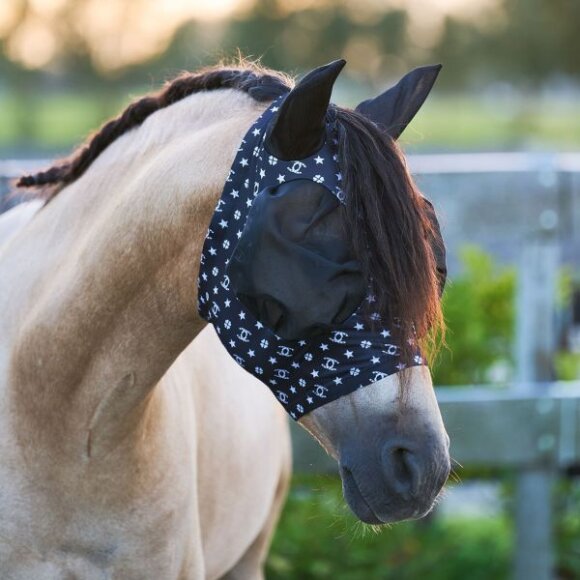 Imperial Riding - Trail fluemaske m. lynlås
