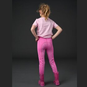 Equipage - Molly heart glitter børne ridetights 