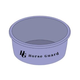 HorseGuard - Foderbøtte med låg 8L