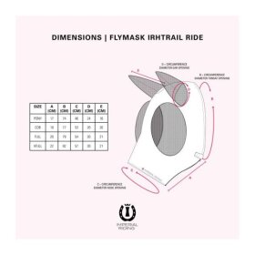 Imperial Riding - Trail fluemaske