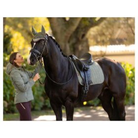 LeMieux - Suede close contact square dressur underlag