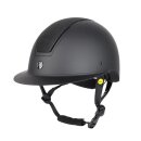 Hansbo Sport - Ridehjelm MIPS Vision Matt onyx Glitter