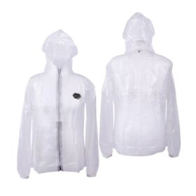 QHP - Transparent regnjakke 