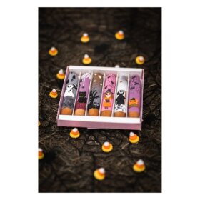 CANDY HORSE - Halloween sticks med glasur pynt