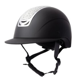 Horze - Arix ll ridehjelm m/sølv krystaller