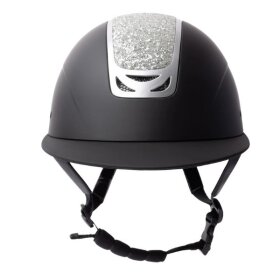 Horze - Arix II ridehjelm m/sølv krystaller