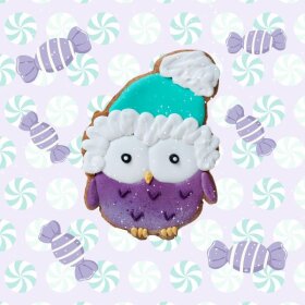 CANDY HORSE - Ugle cookie