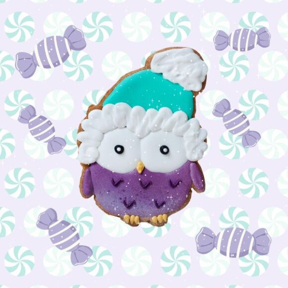 CANDY HORSE - Ugle cookie