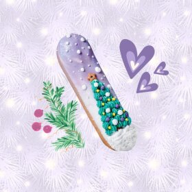 CANDY HORSE - Jule eclair m. glasur 