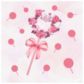 CANDY HORSE - Love heart lolly