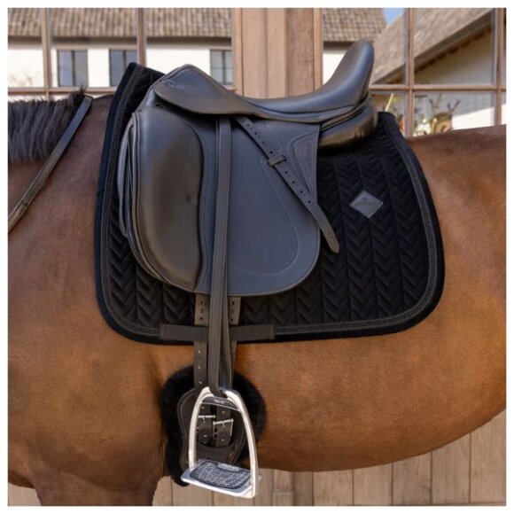 Kentucky horsewear - Velvet mini pearls dressurunderlag