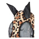 Horze - Leopard fluemaske m. lynlås