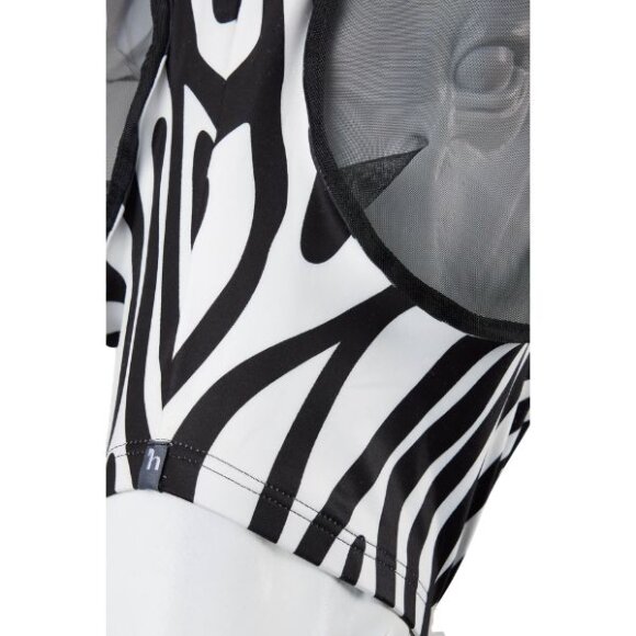 Horze - Zebra fluemaske m. lynlås