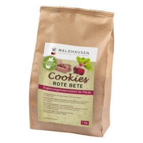 Waldhausen - Cookies rødbede 1Kg