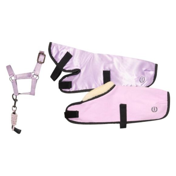 Imperial Riding - Mini toy pony dækkensæt med grime