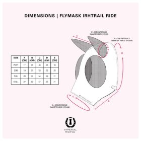 Imperial Riding - Trail fluemaske