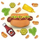 Candy Horse - Hotdog cookie