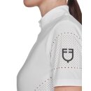 Equestro - Perforated training polo shirt Equestro - Perforated training polo shirt