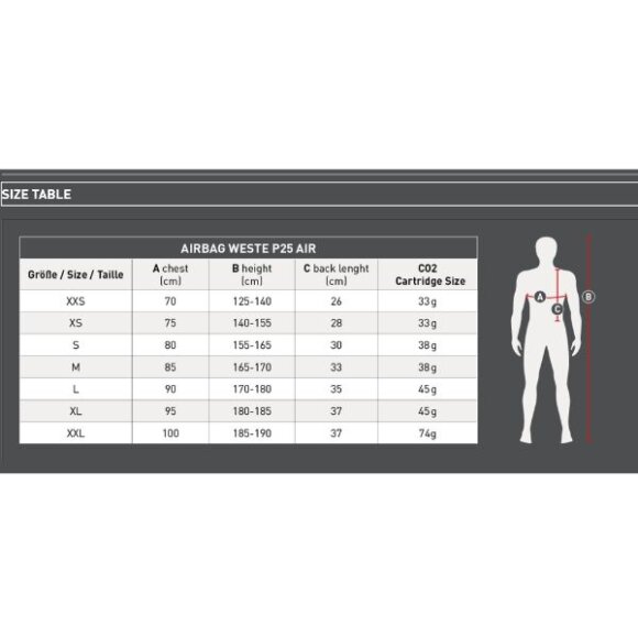 Swing - Swing airbag vest P25