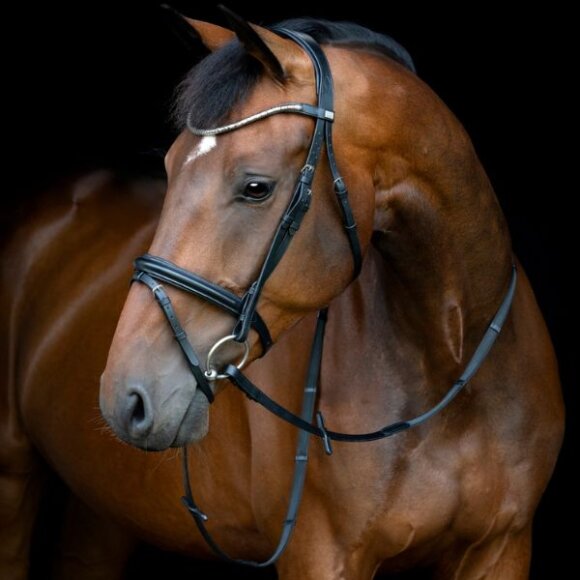 HorseGuard - Emi 26.1 trense m. kombi næsebånd