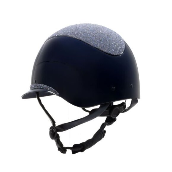 Equestro - Riding helmet with rhinestones 