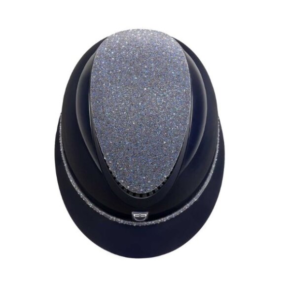 Equestro - Riding helmet with rhinestones 