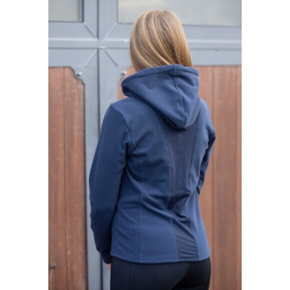 Equipage - Abigail hoodie med lynlås 