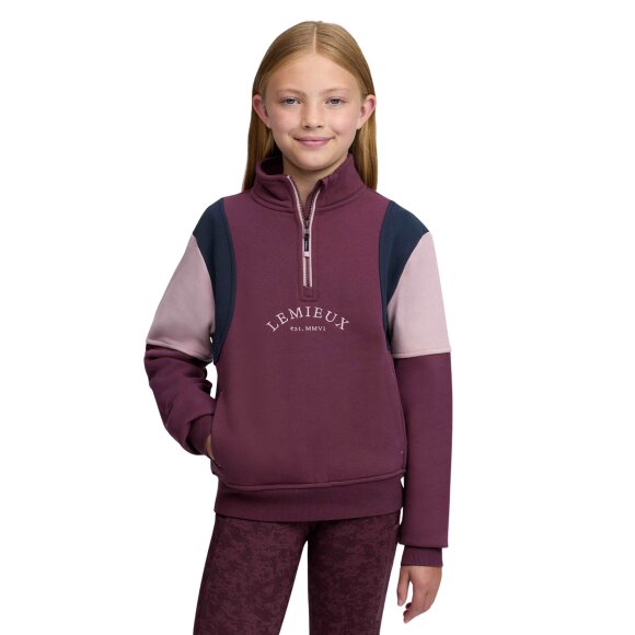 LeMieux - Viola børne sweatshirt m. halv zip