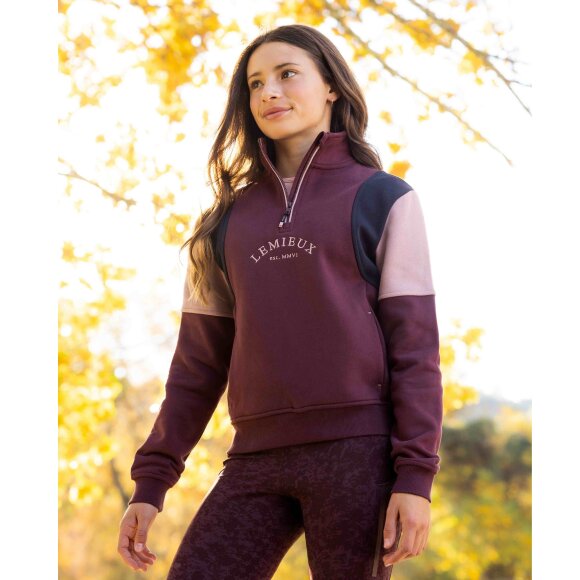 LeMieux - Viola børne sweatshirt m. halv zip