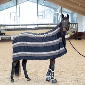 HorseGuard - Stribet fleece tæppe 
