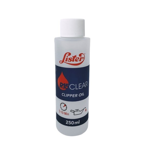 Lister - R15 olie til klippemaskiner & trimmere 250 ml
