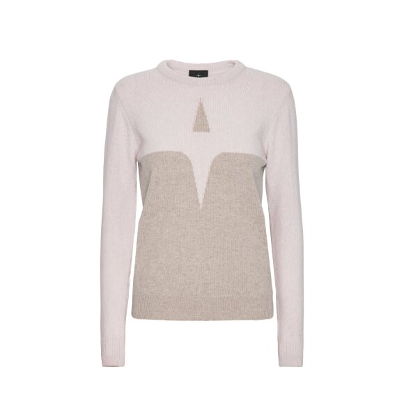 Trolle Projects - Cashmere & Wool star logo sweater