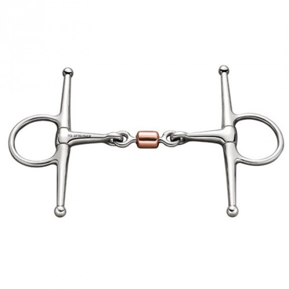 Sprenger - Full cheek snaffle/copper 14 mm  